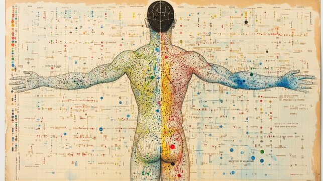 Comprehensive Chart of Acupuncture Points Overview
