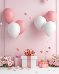Happy mothers day decoration background