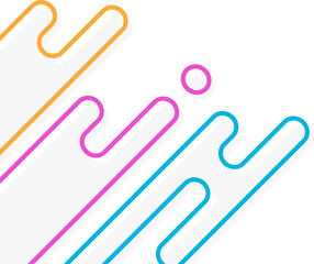 Modern Abstract Dynamic Shape