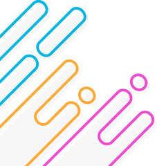 Modern Abstract Dynamic Shape