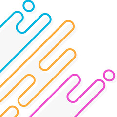 Modern Abstract Dynamic Shape