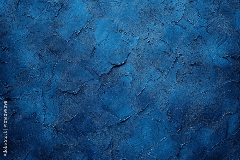 Poster navy blue abstract grunge texture background with dark stucco wall and canvas surface for design
