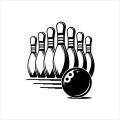 Bowling Icon M_2406001