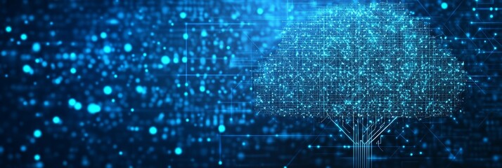 Digital Tree of Life A Symbol of Growth, Innovation, and Interconnectivity in the Digital Age.