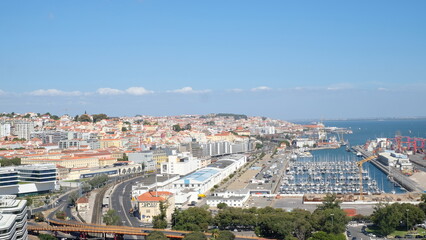 Lissabon city skyline