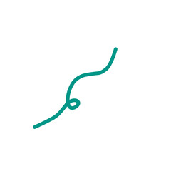 abstract irregular line