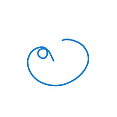 abstract irregular line