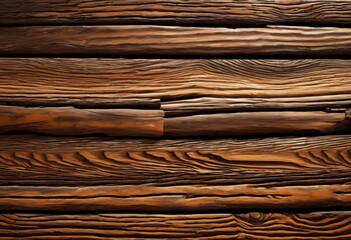 Fototapeta premium captivating close intricate weathered wooden surface showcasing detailed grain patterns textures, antique, vintage, lumber, timber, rustic, surfaces