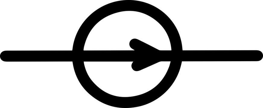Constant Current Source Symbol