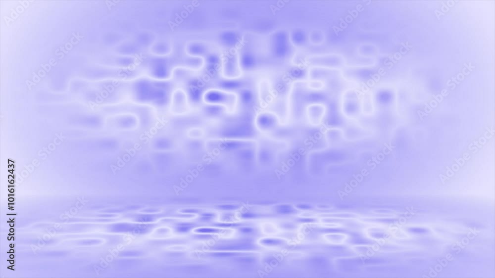 Poster blue color abstract pattern 3d space complex design futuristic background