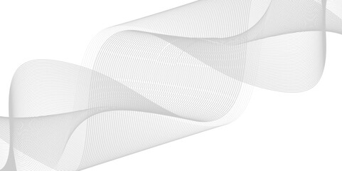 Vector Illustration of the gray pattern of lines abstract background. Vector white horizontal template for business banner, formal invitation