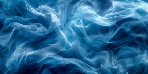 Obraz premium Abstract blue wave background