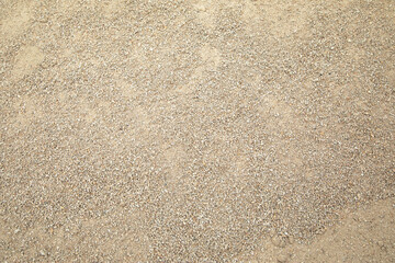 Piles sand and gravel background for construction.