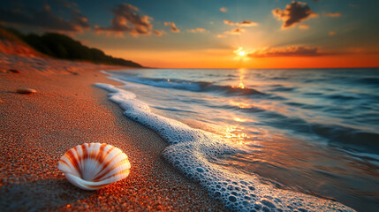 close-up of smooth rocks resting on sandy beach. The soft blur in the background symbolizes tranquility and timelessness, highlighting the enduring beauty of nature's simple elements