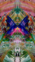 Abstract background wallpaper. Ethnic pattern. Mixtures of oil paint. Trendy hand painting canvas. Wall decor and Wall art prints Idea. 3D Texture. Art object