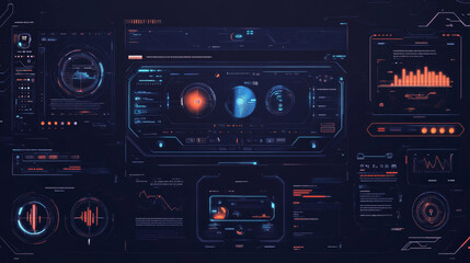 Fototapeta premium The smartphone should be depicted at an angle to create depth, featuring a slim profile and an edge-to-edge display.