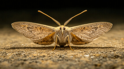 butterfly on a rock