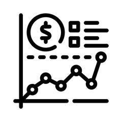 Icon Income With Style Outline