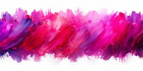 A symphony of vibrant magenta and purple strokes, creating an abstract canvas of dynamic textures and rich color depth.