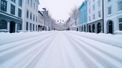 Quebec City's snow-covered streets and charming architecture, a picturesque winter getaway 