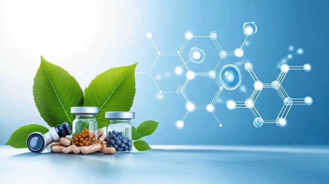 Natural supplements with laboratory elements