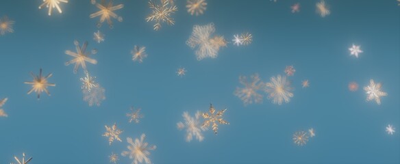 Falling Snowflakes
