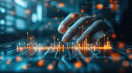 Business performance with clear arrow highlights, arrows illustrated as detailed indicators on performance graphs, background featuring professional financial elements.