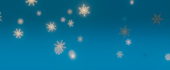 Falling Snowflakes
