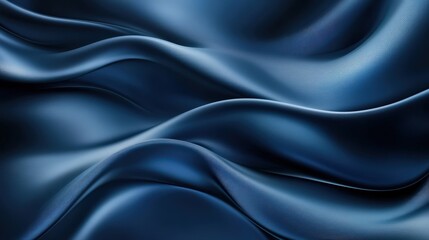 Obraz premium Abstract Blue Silk Drape Background.