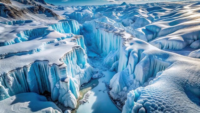 Macro frozen avalanche photographs of frozen regions of earth from air abstract naturalism