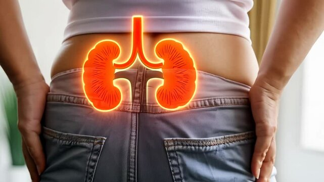 Human organ demo: structure and function of kidneys, effects of kidney disease, analyzing condition's progression and its implications for general health and wellness.