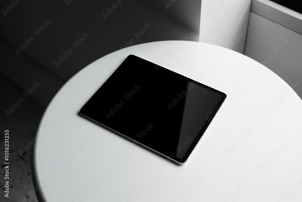 Poster tablet mockup electronics computer hardware.