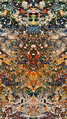 Abstract background wallpaper. Ethnic pattern. Mixtures of oil paint. Trendy hand painting canvas. Wall decor and Wall art prints Idea. 3D Texture. Art object