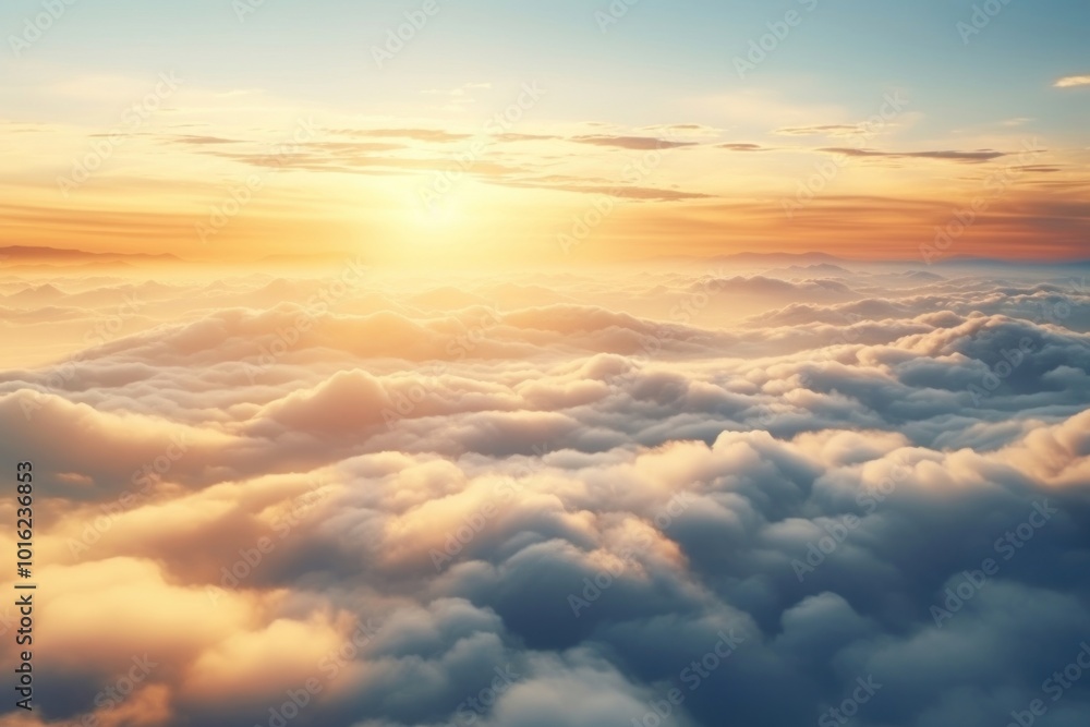 Wall mural Nature cloud outdoors horizon.