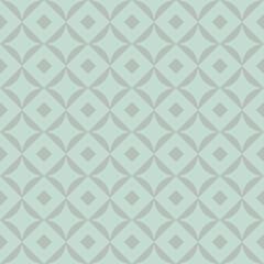 Blue Geometric Seamless Repeat Pattern