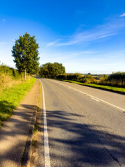 road in the countryside