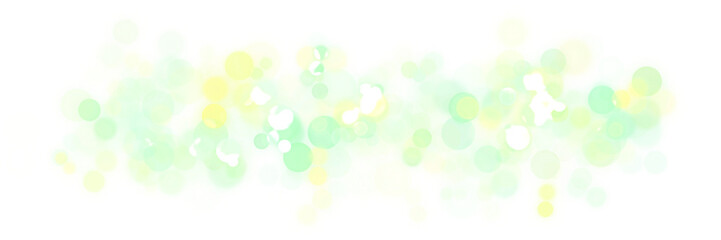 beautiful Bokeh Light Blur on a Transparent Background
