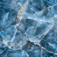 Fototapeta premium Marble Texture in blue Colors. Elegant square Background