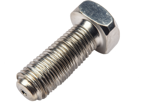 Präzisionsstahlbolzen mit detailliertem Gewindedesign für Fertigung und Technik