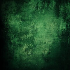 Obraz premium Grungy aged wall texture with dark green paint, perfect for vintage design backdrop