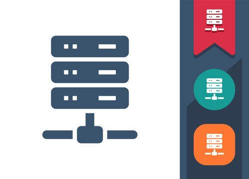 Network, Data, Share, Network Node Icon