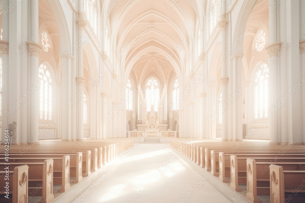 Canvas Prints Beautiful church architecture building worship.