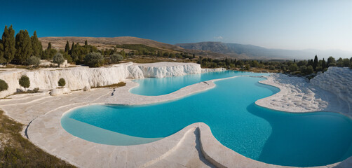 Obraz premium Pamukkale, Turkey. 