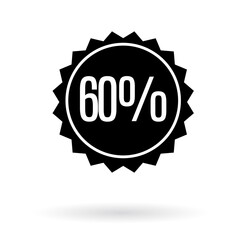 Sale animation 60% sale, discount animation, sale animation	