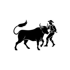 Bull silhouette 