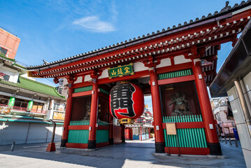 浅草寺雷門(風雷神門)　東京都台東区浅草