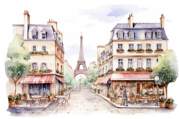 Fototapeta premium Architecture building street city.