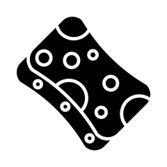 Sponge glyph icon