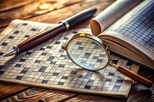 Codebreaker Challenge: Coded Crossword Puzzle Page with Solutions for Enthusiasts