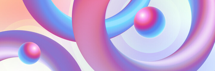 Colorful gradient abstract background in pastel colors